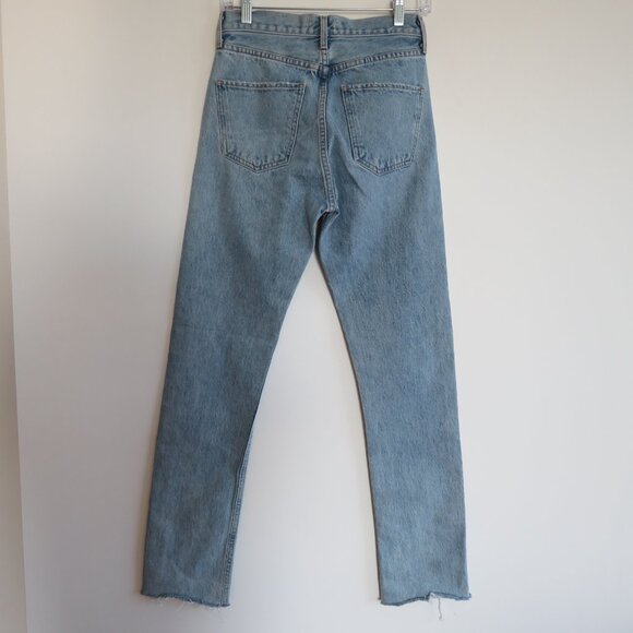 AGOLDE Cherie High Rise Straight Jeans in Merit - Size 26 Waist - Picture 10 of 15